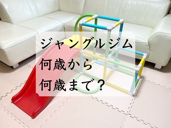 ジャングルジムは何歳から何歳まで遊んだ？1歳・2歳の遊び方実録 