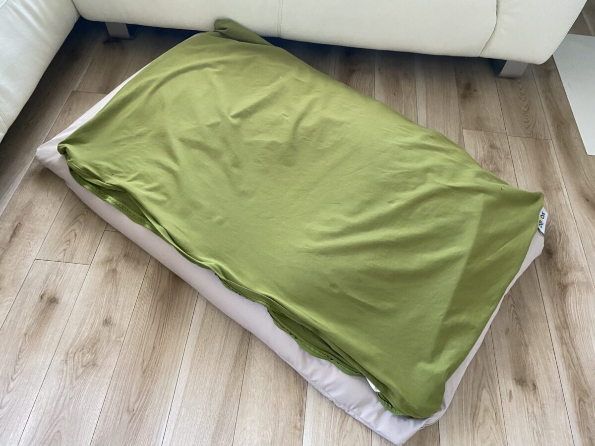 2年間使ったYogibo（ヨギボー）を初めて洗ってみた！意外と簡単、洗濯 